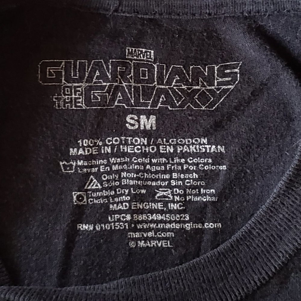 Guardians of the Galaxy wanted poster line-up graphic tee Marvel comics - Picture 3 of 4
